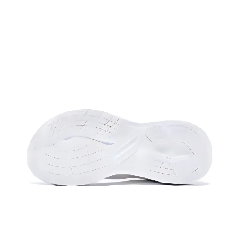 QIAODAN Slip Resistant And Breathable Low Top Casual Running Shoes Women's White-4