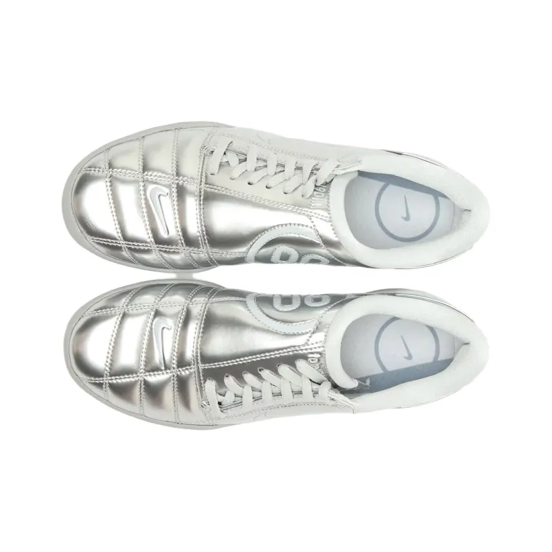 Nike Total 90 IIl Slip Resistant Soccer Shoes Unisex Silver-2