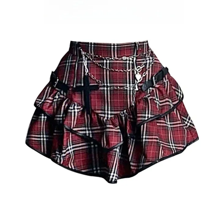 Gentle Welcome Casual Short Skirts Women's-0