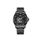 All‑Black Black Dial Steel Band