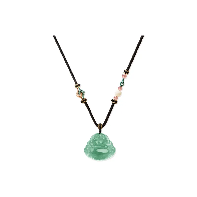 JUICY GRAPE African Emerald Jade Necklaces Unisex-0