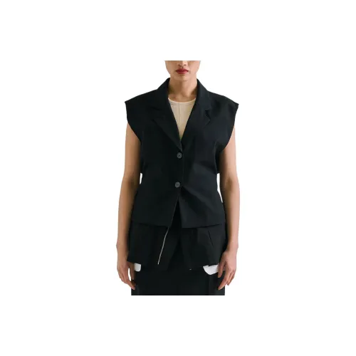 UNITED TOKYO Vests Women's Black