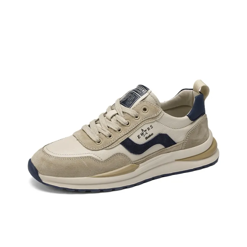 BAKE Anti Slip Wear Resistant Low Top Casual Shoes Men's-0