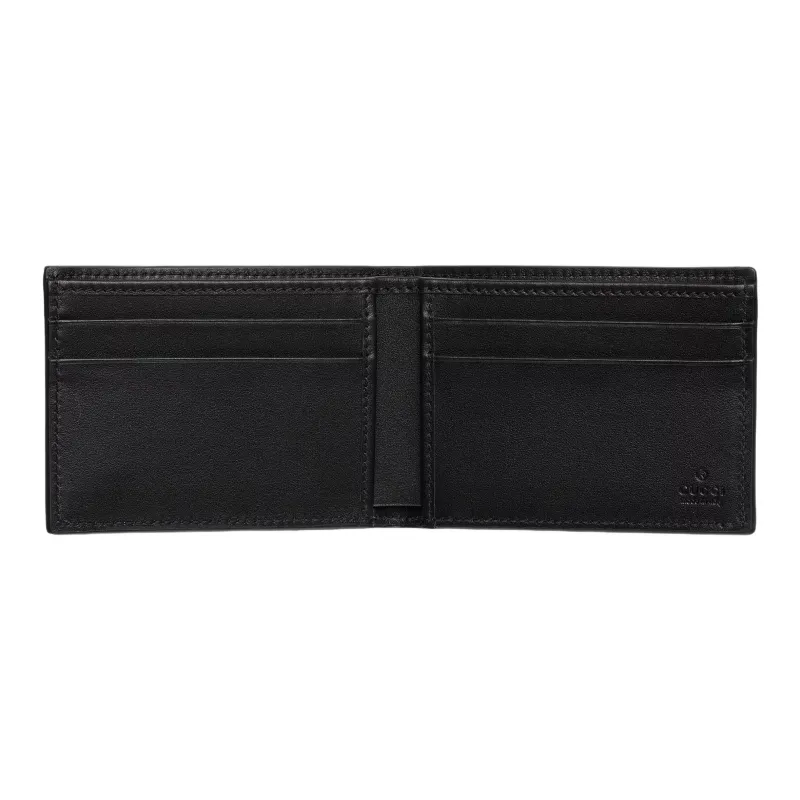GUCCI GG Marmont Leather Wallet Mini Men's Black-4