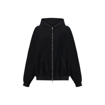 Balenciaga Inside Out Hoodie 'Faded Black/White'