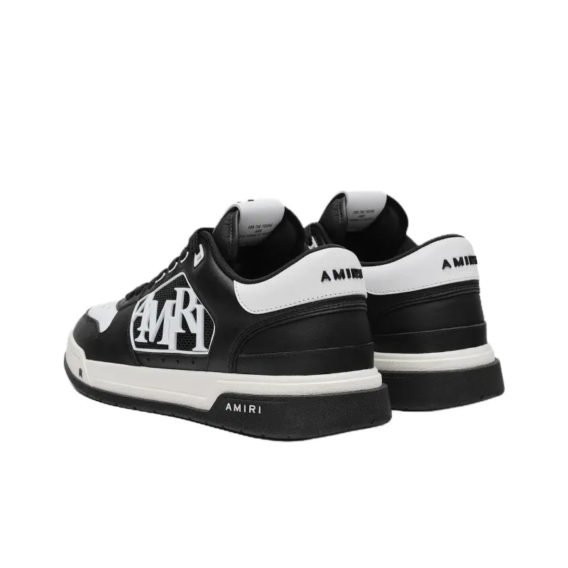 AMIRI Low Top Skateboard Shoes Men's Black-2