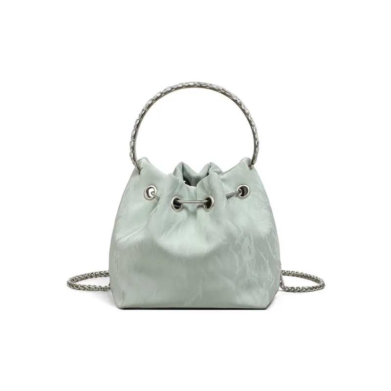 PT'SON Synthetic Leather Bucket Bag, Shoulder Bag, Crossbody Bag Regular Women's Multicolor-14