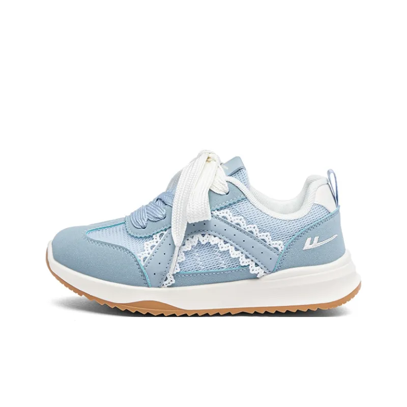 Warrior Abrasion Resistant Height Increasing Slip Resistant Low Top Casual Shoes Women's Blue-0
