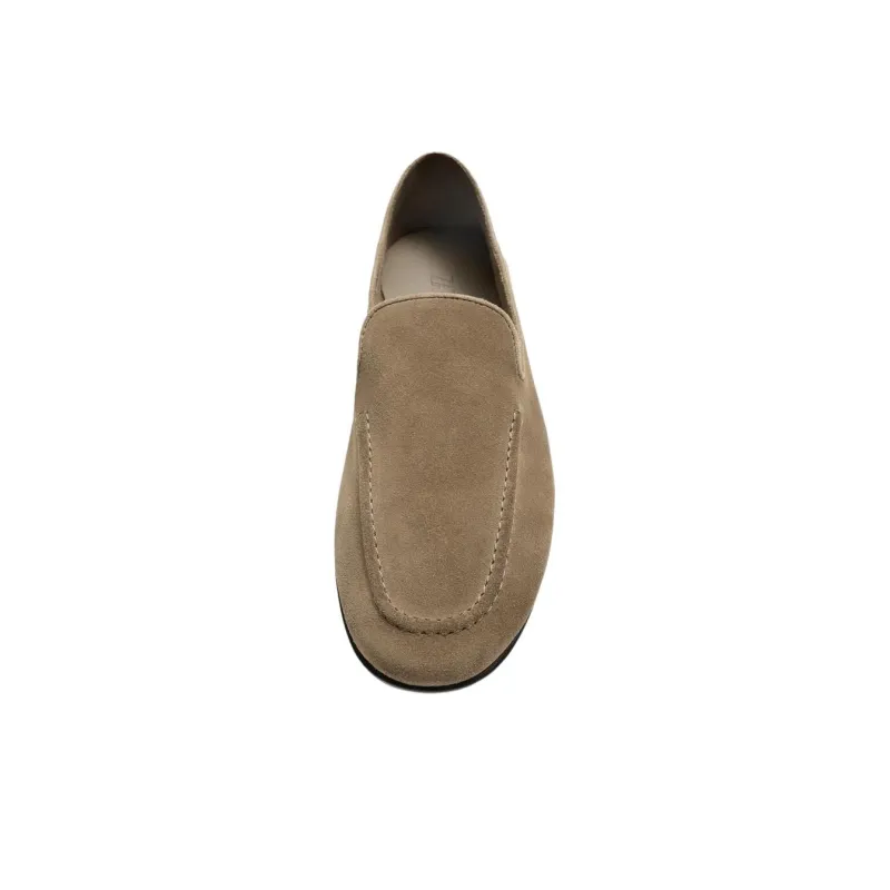ZARA Loafers Men Beige-3