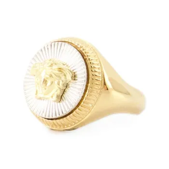 VERSACE Metal Rings Women's Gold