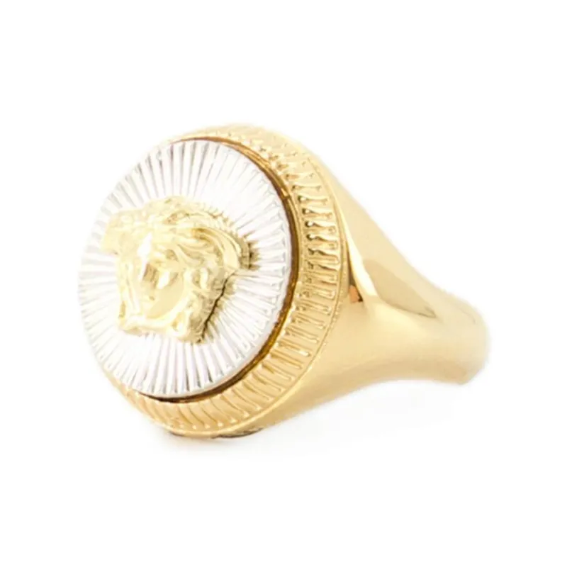 VERSACE Metal Rings Women's Gold-0