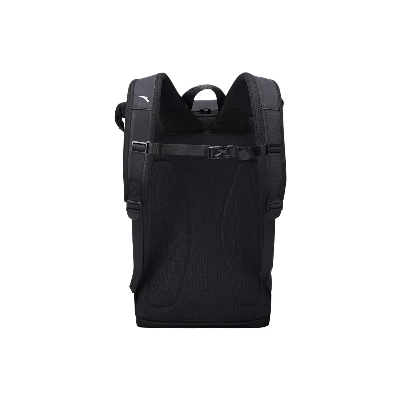 Anta Irving Series PU Irving Shield Backpack Regular Unisex Black Warrior-5