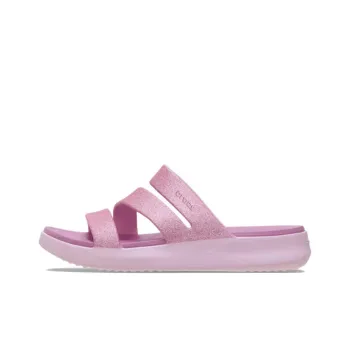 Crocs Slide Slippers Women's Milk Pink