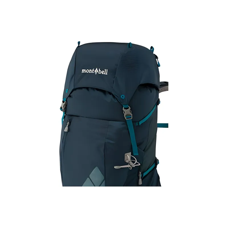 MONTBELL Nylon Outdoor Mountaineering Bag Backpack Regular Unisex Dark Green-1
