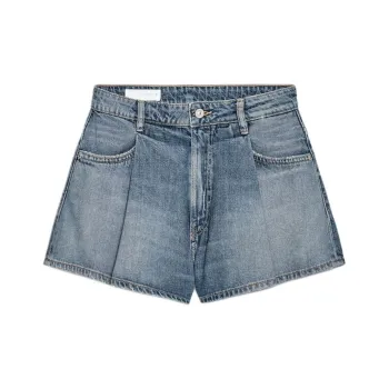 ZARA Trf Denim Shorts Women's Blue