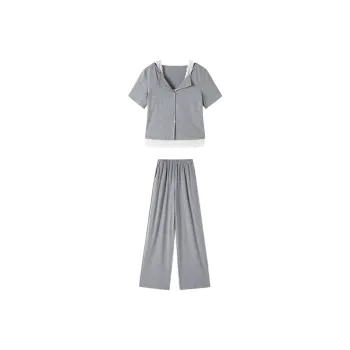 XIANGYING Casual Suit Women's Gray