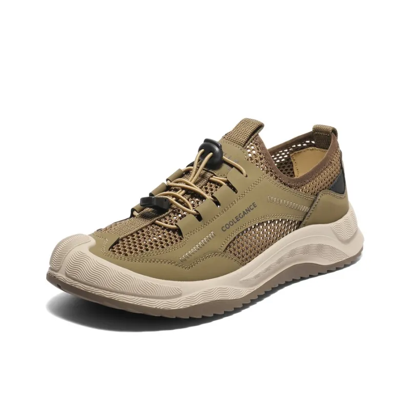 BELLE Abrasion Resistant Casual Shoes Men's Khaki-1