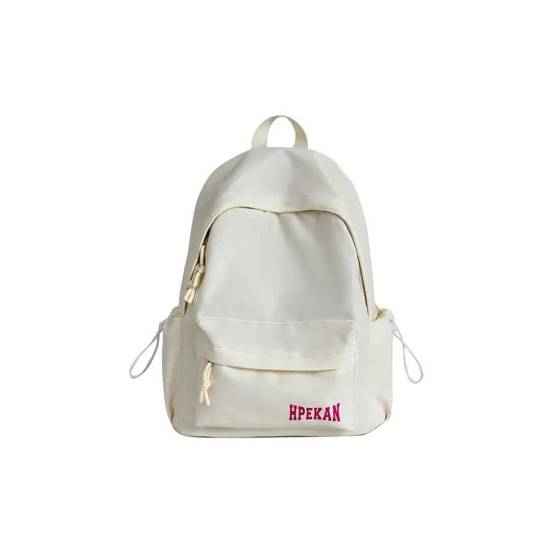Alcohol Dragon Nylon Backpack Regular Women's Pink/Blue/Black/White/Red-16