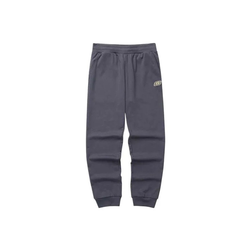 Skechers New Year Knitted Sweatpants Men's Odyssey Gray 026R-0