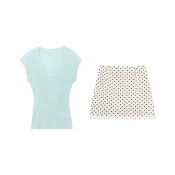 SKYA Two Piece Skirt Sets Women's