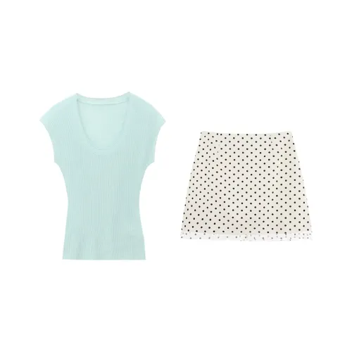 SKYA Two Piece Skirt Sets Women's