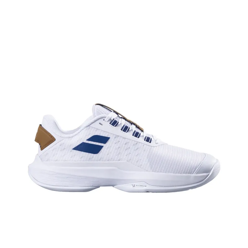 Babolat JET TERE 2 Cushioning And Breathable Tennis Shoes Women's White Blue-1