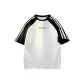 White Heather Gray & Black Sleeves