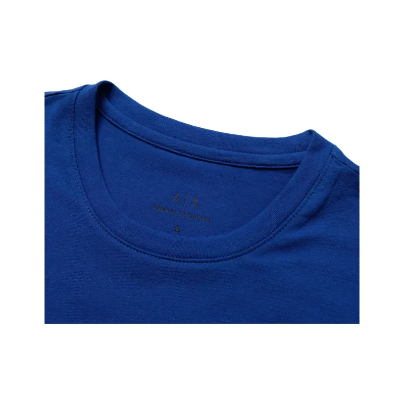 ARMANI EXCHANGEAE SS22 T Shirt Men's Ultramarine Blue Color-5