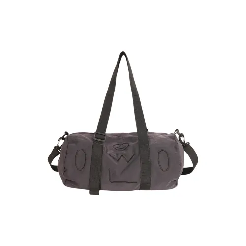 GOBLIN SHARKS 1759 Nylon Backpack One Shoulder Portable Crossbody Bag Travel Bag 25L Unisex Black/Green