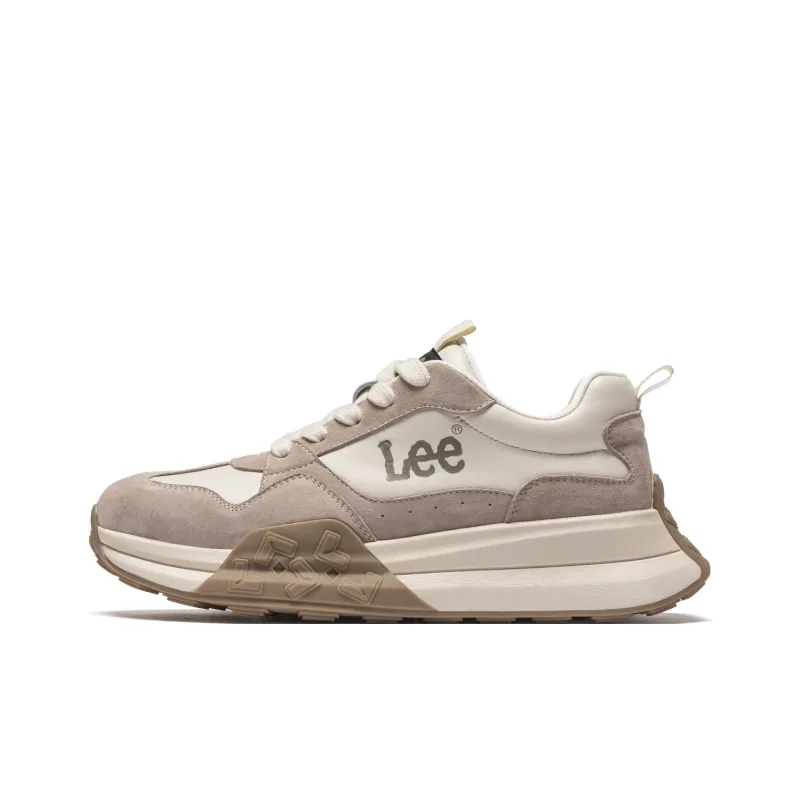 Lee Casual Shoes Men Low Top Khaki/Black White-0