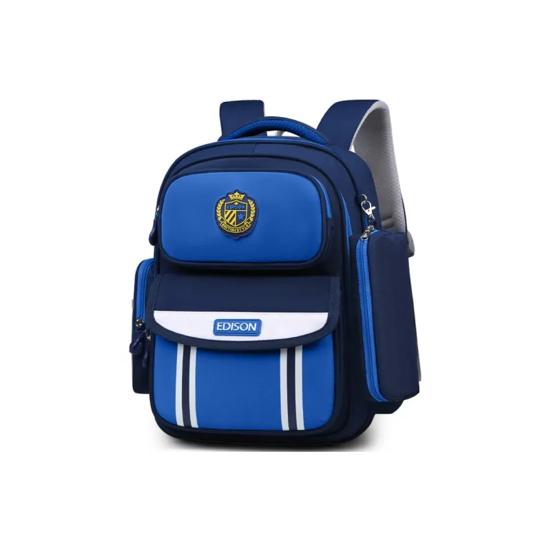 EDISON Repellent Oxford Cloth Backpack Student Backpack Kids' Royal Blue/Sky Blue/Pink/Purple-1