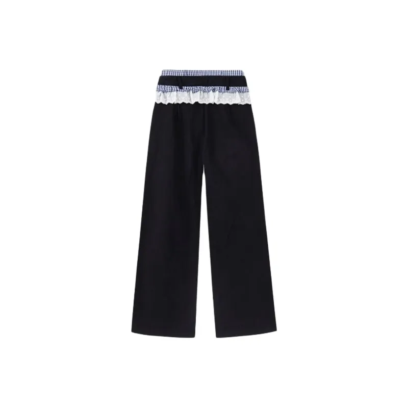 GOSO Casual Pants Women's Navy Blue-1