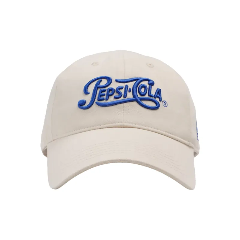 Pepsi Comfortable Cotton Sun Protection Sun Protection Baseball Cap Unisex Ecru-1