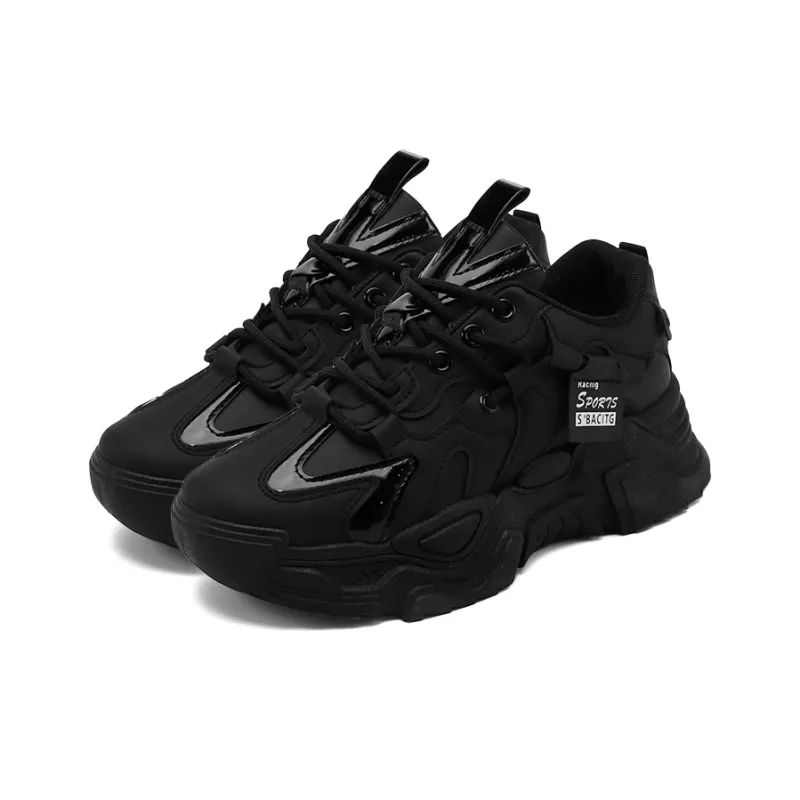 Gai Renpu Slip Resistant, Abrasion Resistant, Breathable Low Top Chunky Sneakers Women's-1