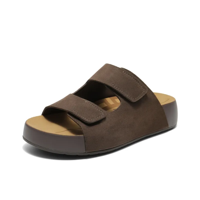 BELLE Slip Resistant Slide Slippers Men's-6