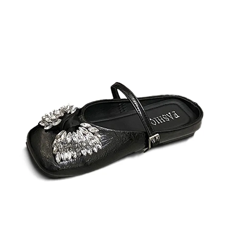 Betu Rubber Sole Abrasion Resistant Closed Toe Slippers Women's-5