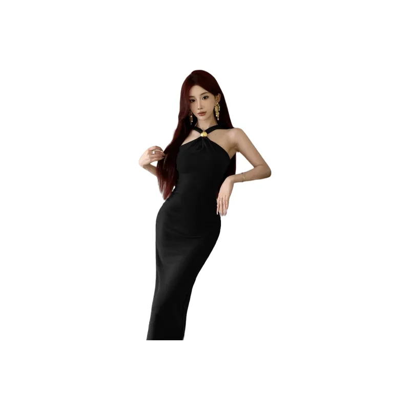 GUOZHEN Sleeveless Dress Women's-4