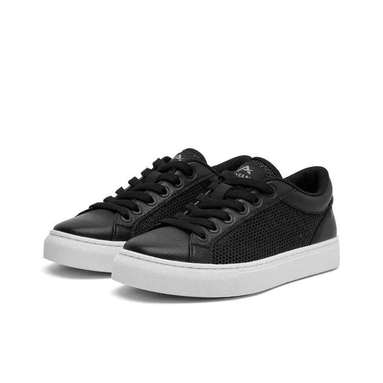 Oak Elephant Low Top Skateboard Shoes Men's Black-2
