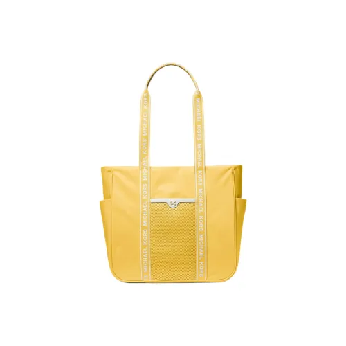 MICHAEL KORS Jet Set Nylon Tote Bag, Shopping Bag, Shoulder Bag Tubas Unisex Yellow
