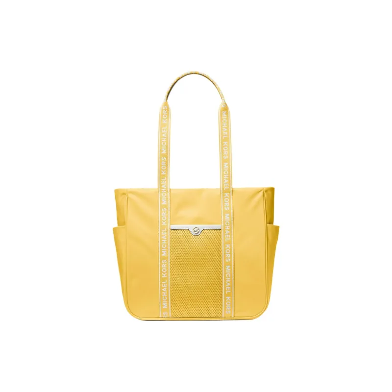 MICHAEL KORS Jet Set Nylon Tote Bag, Shopping Bag, Shoulder Bag Tubas Unisex Yellow-0