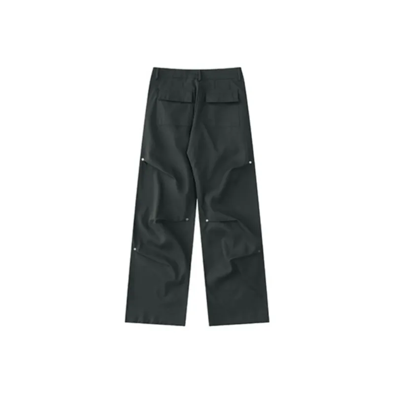 Vine Color Casual Pants Women's-3