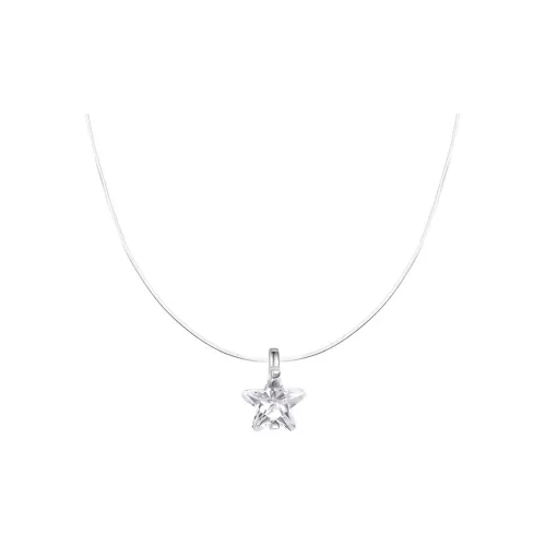 ALI THE FOX 925 Sterling Silver Necklaces Women's