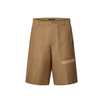 LOUIS VUITTON SS25 Casual Shorts Men's Khaki