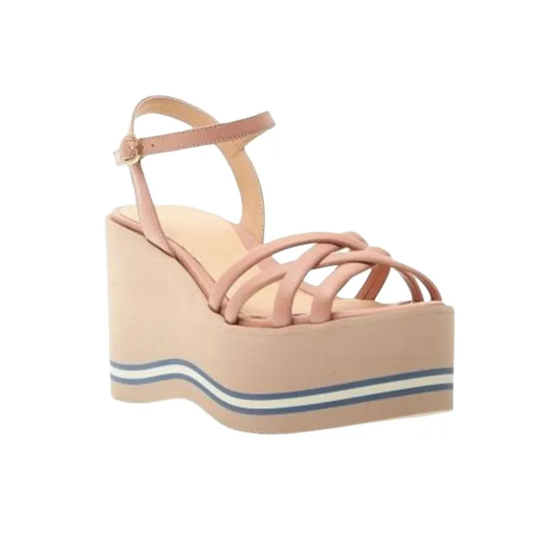 Paloma Barceló One Strap Sandals Women's Pink-2