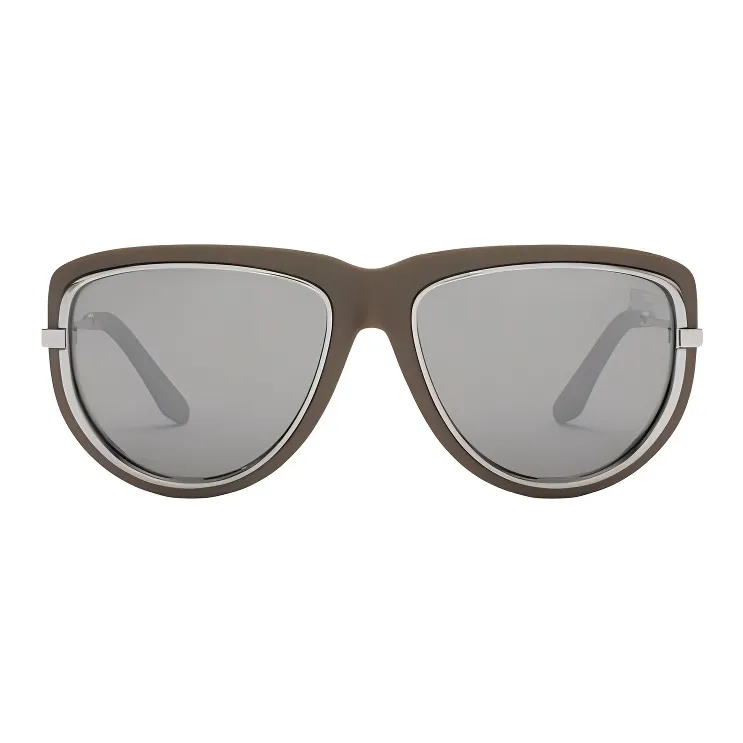 Burberry Nylon Metal Cat Eye Sunglasses Women's Brown-0