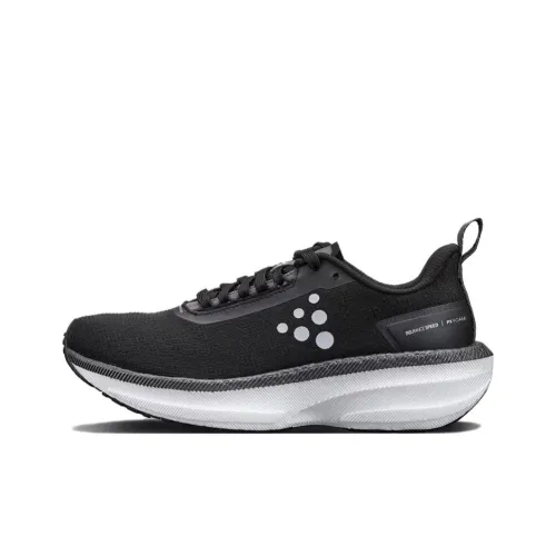 CRAFT Anti Slip Wear Resistant Low Top Casual Long Shoes Men's Black