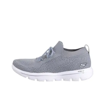 Skechers Go Walk Evolution Ultra Low Top Casual Shoes Women's Gray