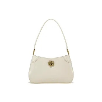 Simedin Cow Leather Baguette Bag Shoulder Bag Trumpets Women's Multicolor