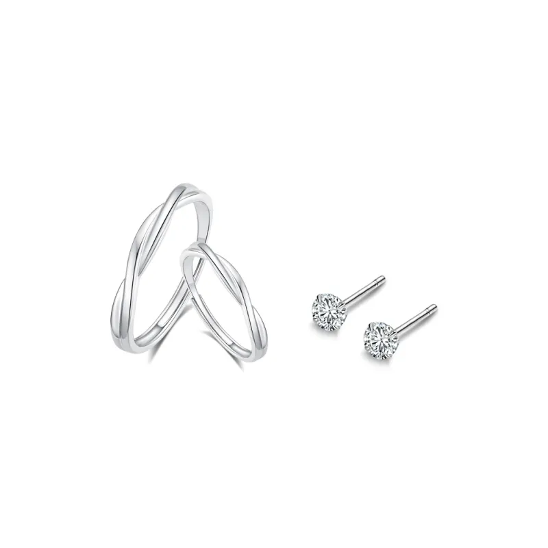 TRUE ME 999 Fine Silver Rings Unisex-0
