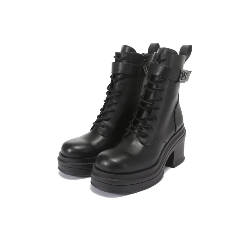 ARMANI EXCHANGEAE Ankle Boots 9cm Women's Black-2